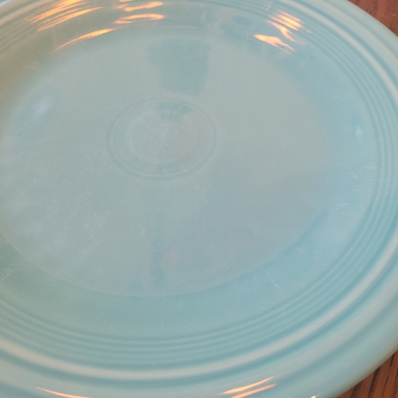 Homer Laughlin Fiesta Blue Dinner Plate - Picture 5 of 5